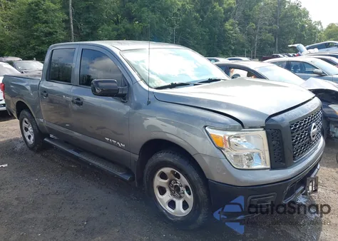 2017 Nissan Titan S из США, поврежденный, VIN 1N6AA1EJ3HN506491